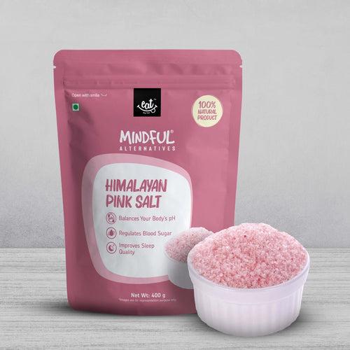 Himalayan Pink Salt | Pink Rock Salt | Sendha Namak- EAT Anytime 400g