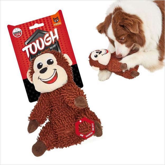 FOFOS Tough Dog Toy Monkey