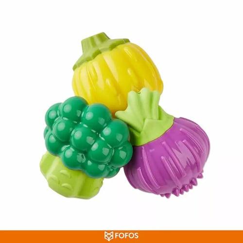 FOFOS Giggling Vegi-Bites Dog Toy Onion