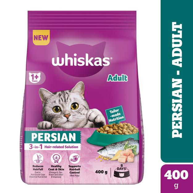 Whiskas Persian (1+ Years) Adult Dry Cat Food