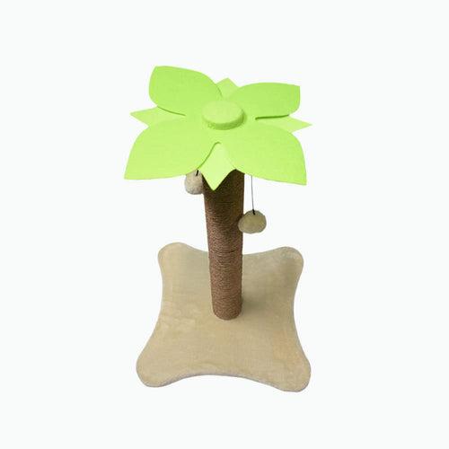 Basil Cat Toys - Coconut Tree Scratcher With Dangler