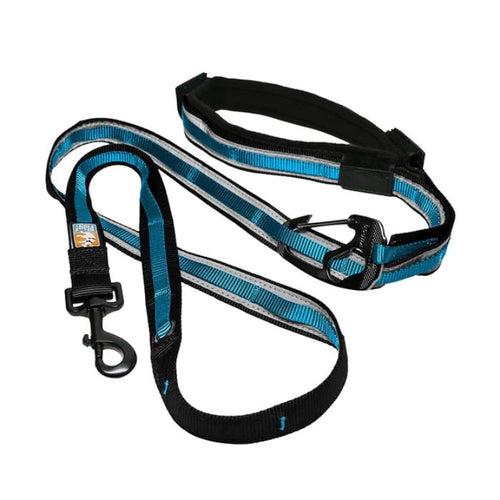 Kurgo Quantum 6-in-1 Dog Leash - Coastal Blue