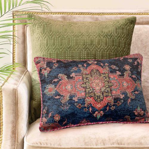 Serapi Bagh Kilim Cushion Cover - Slim