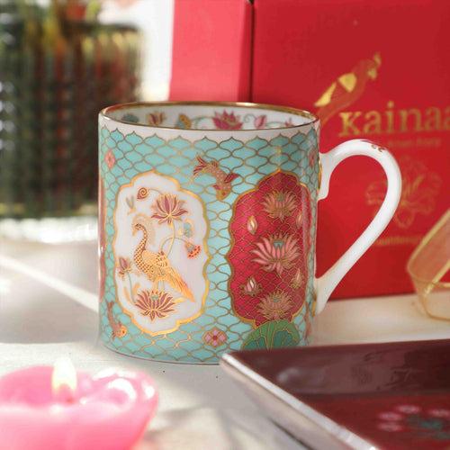 Saryu Lotus 4 Mug Gift Set