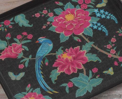 Opium Enamel Tray - Midnight