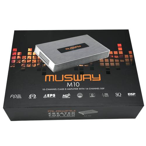 MUSWAY 12 Channel DSP with 10 Channel Amplifier - M10