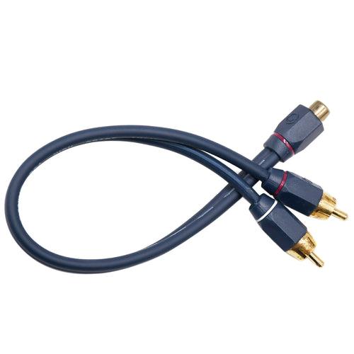 KMH Danning RCA High Grade Audio Jointer Cable-1F2M