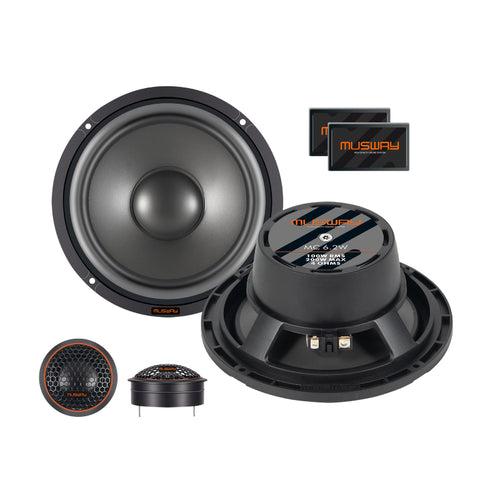 MUSWAY 6.5" Component Speaker - MC-6.2C