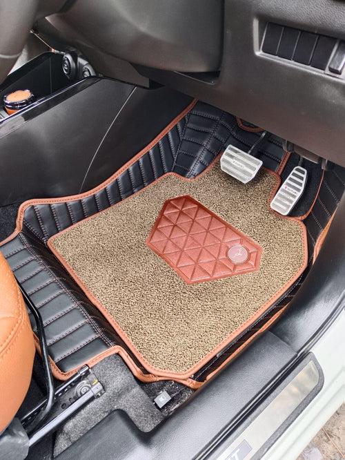 Top Gear 4D Pristine Topaz Car Mats for Maruti Suzuki Swift III MT-Zippy Coco//Crown Black(UM-Caremal)