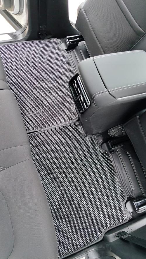 Top Gear 4D Rody HC Leatherite Car Mats for MG Hector (5)-Black(HC-Silver//Black)