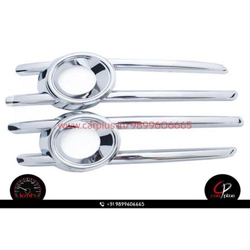 KMH Fog Light Chrome Cover for Audi Q3 (Set of 2Pcs)