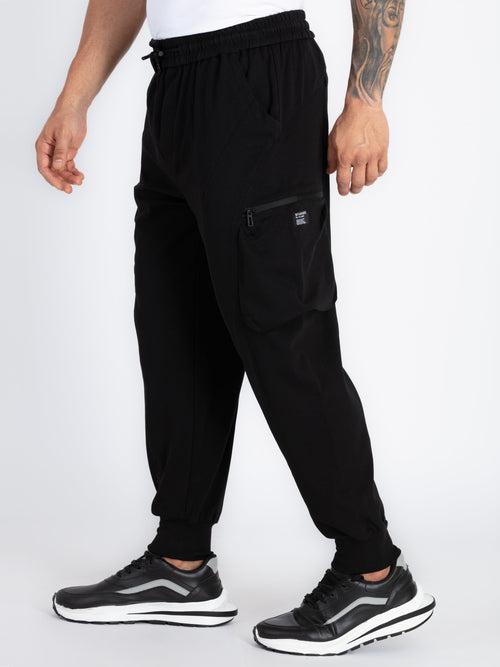 Mens Solid Balloon Fit Joggers