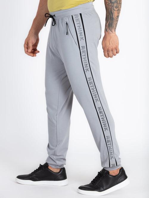 Mens Solid Regular Fit Joggers