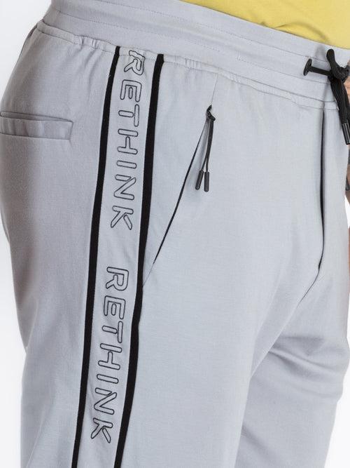 Mens Solid Regular Fit Joggers