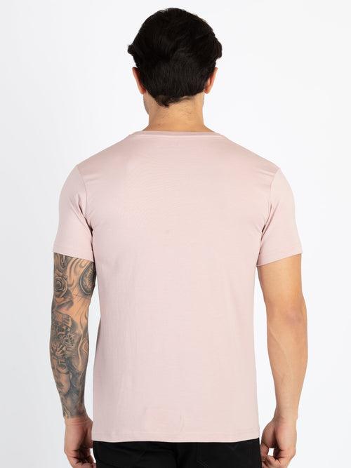 Mens Printed Round Neck T-Shirt