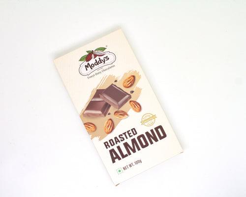 ROASTED ALMOND CHOCOLATE** (BAR)