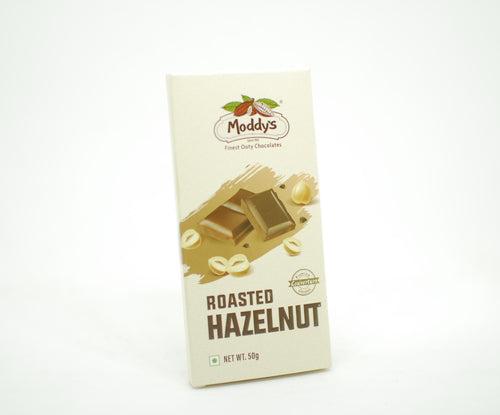 ROASTED HAZELNUT MILK CHOCOLATE** (BAR)