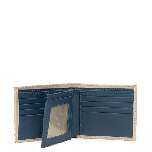 CAWM 020 | MEN'S WALLET | POWDER / LAGOON