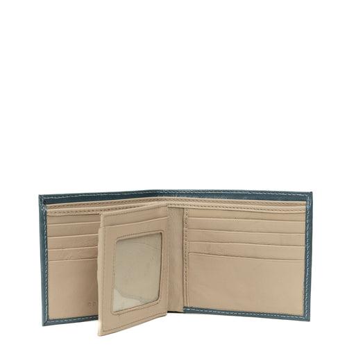 CAWM 020 | MEN'S WALLET | LAGOON / BEIGE