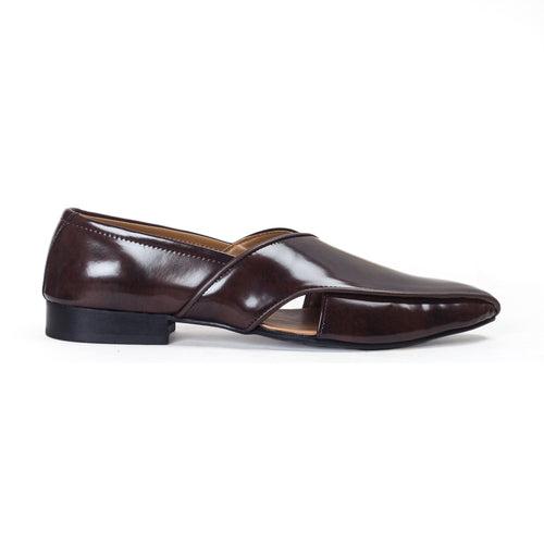 Classic Peshawari Slipons (Brown)