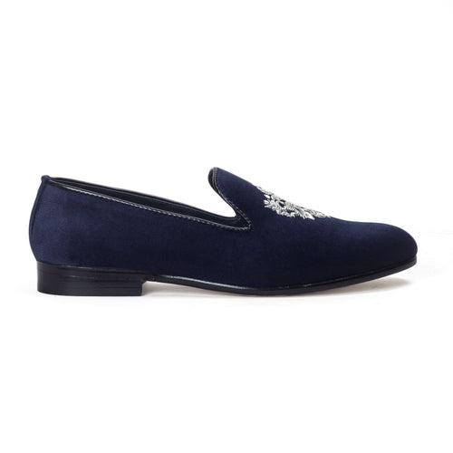 The Regal Bee Slipons (Navy - Limited Edition #GoldBottom)