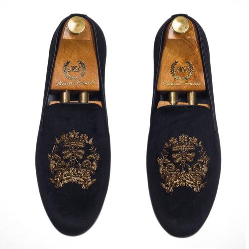 The Emperor Bee Slipons (Black - Limited Edition)