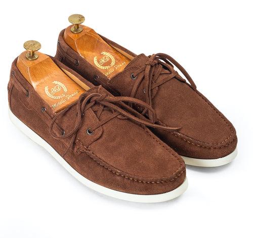 Lucia Boat Shoes (Brown - Limited Edition)