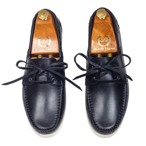 Lucia Boat Shoes (Black - Limited Edition)