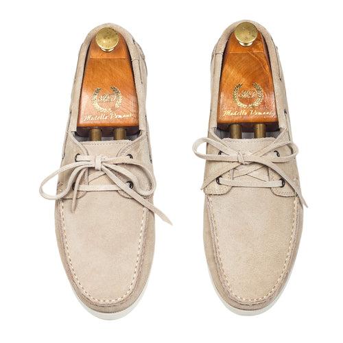 Lucia Boat Shoes (Beige - Limited Edition)