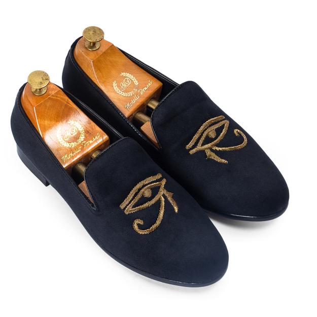 The Egyptian Slipons (Black)