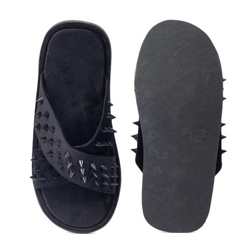 New Roman Spike'd Velvet Domani Slippers Men (Limited Edition)