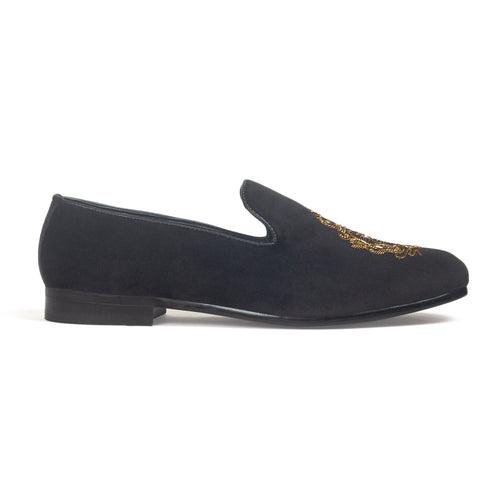 Royal Bee Slipons (Black)