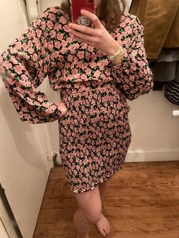 Zara Floral Print Dress