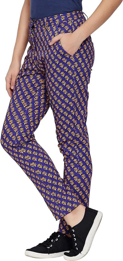 Ritu Kumar Designer Mid Rise Pencil Floral Trouser