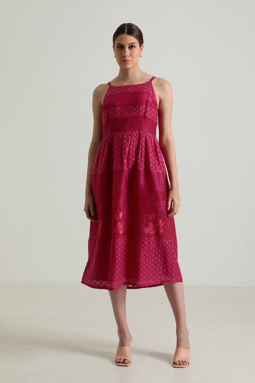 Frusia Lace Strap Dress