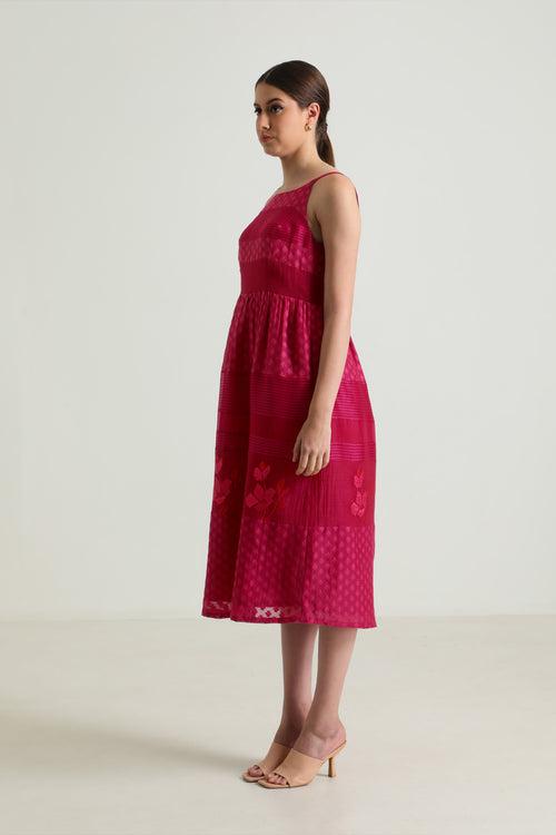 Frusia Lace Strap Dress