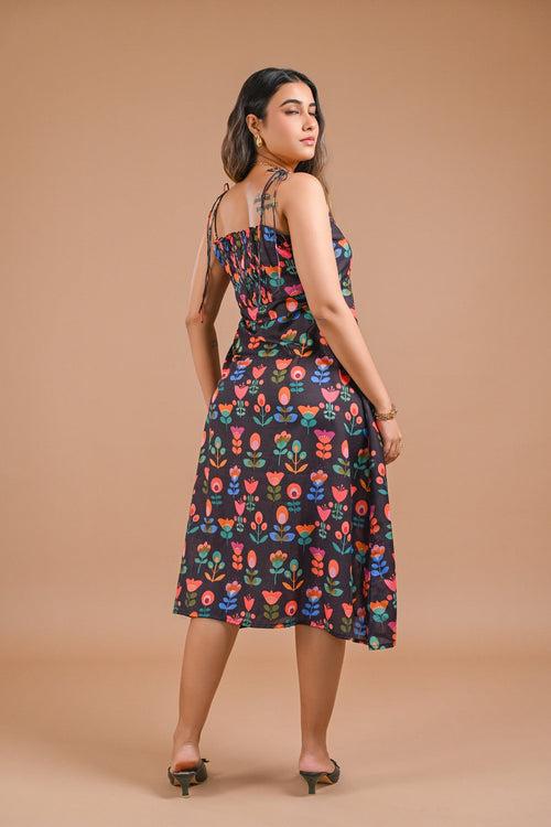 Floral Midi Dress