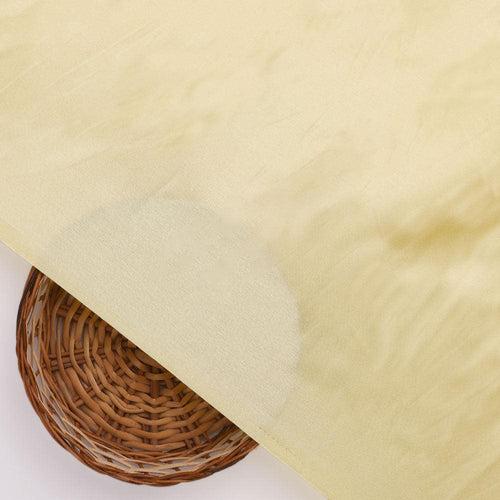 Yellow Plain Japan Satin Solid Fabric