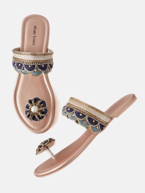 Embroidered Flats Ethnic