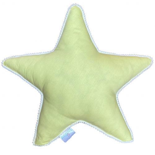 Pom Pom Star Shaped Cushion