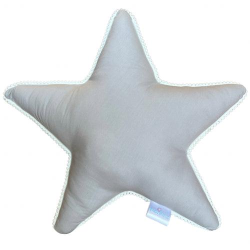 Pom Pom Star Shaped Cushion