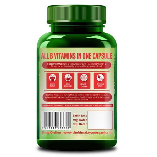 Himalayan Organics Plant Based Vitamin B12 Natural- 60 Veg Capsules