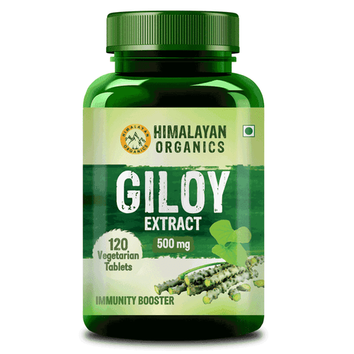 Himalayan Organics Giloy Extract | Immunity Booster | Helps in Blood Purification | 120 Veg Tablets