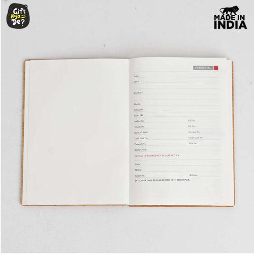 Diary Notebook | Motivational Quotes On Diary Front | Corporate Gifts (100 quality pages 8x6inch)