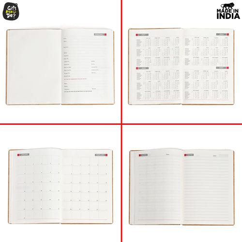 Diary Notebook | Motivational Quotes On Diary Front | Corporate Gifts (100 quality pages 8x6inch)