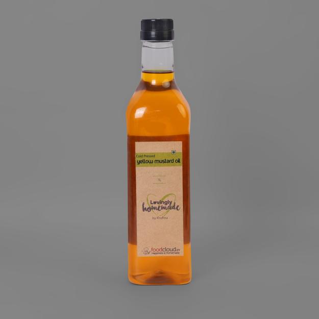 Cold Pressed Yellow Mustard Oil