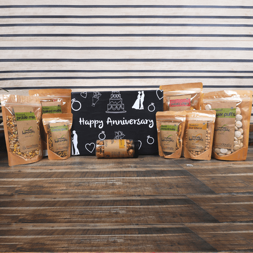 Happy Anniversary Treats Hamper (Pack of 8)