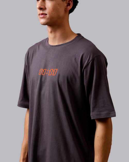 11:11 Grey Oversized Men's Tshirt