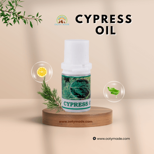 Premium Cypress Essential Oil - Pure Aromatherapy Elixir for Varicose Veins and Beyond