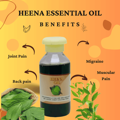 Pure Bliss Heena Elixir: An Aromatic Symphony of Nilgiri and Essential Oils